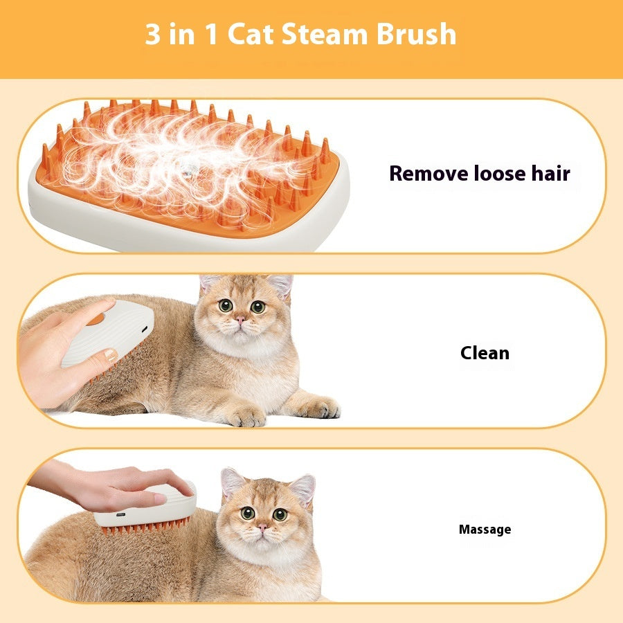 USB Rechargeable Pet Steam Brush - Mellisa Masini Collections