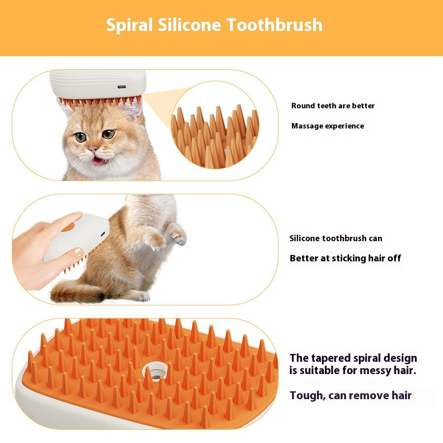 USB Rechargeable Pet Steam Brush - Mellisa Masini Collections