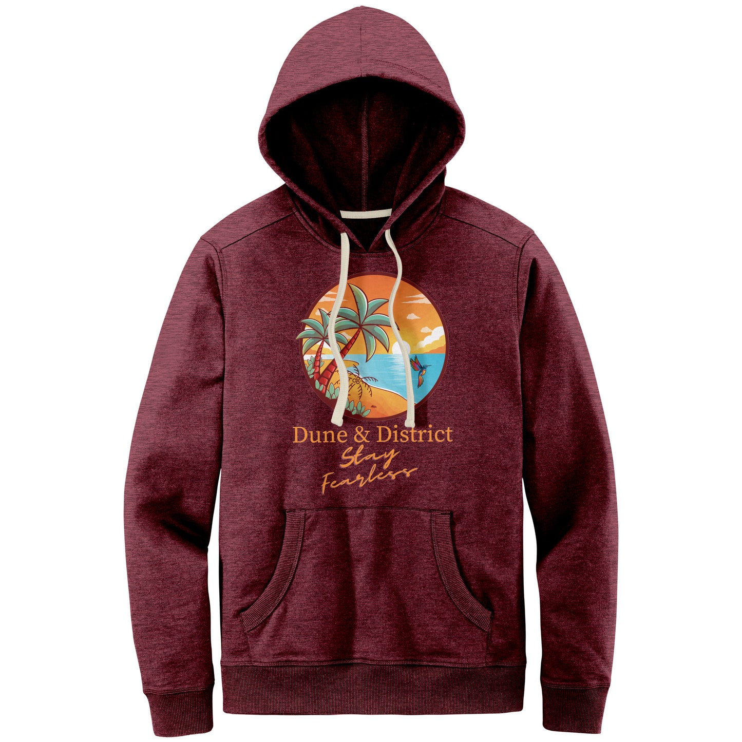 Dune & District District Mens Re-Fleece Hoodie