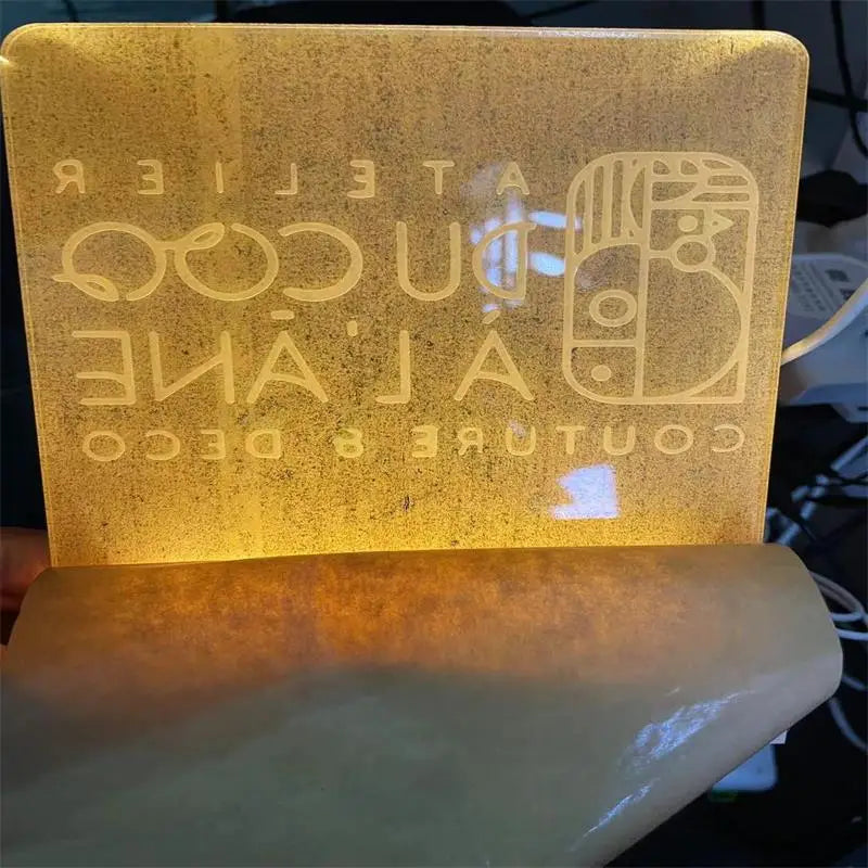 Personalized Night Light USB Customized name 3D Lamp Luminaria Christmas Anniversary Birthday Mother's Day Father's Day Gift