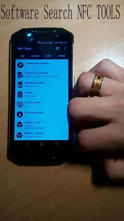 Wearable Connect Smart New NFC Multifunctional Intelligent Ring For Android iphone xr And above Technology Finger Smart Rings
