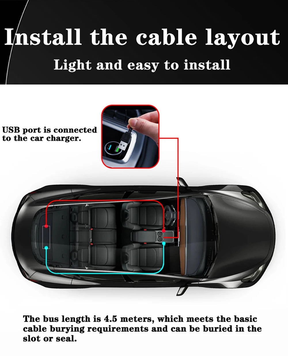 LED Matrix Pixel Flexible Panel LED Sign Display USB For Car Windows Bright Programmable Bluetooth App Control Logo Light