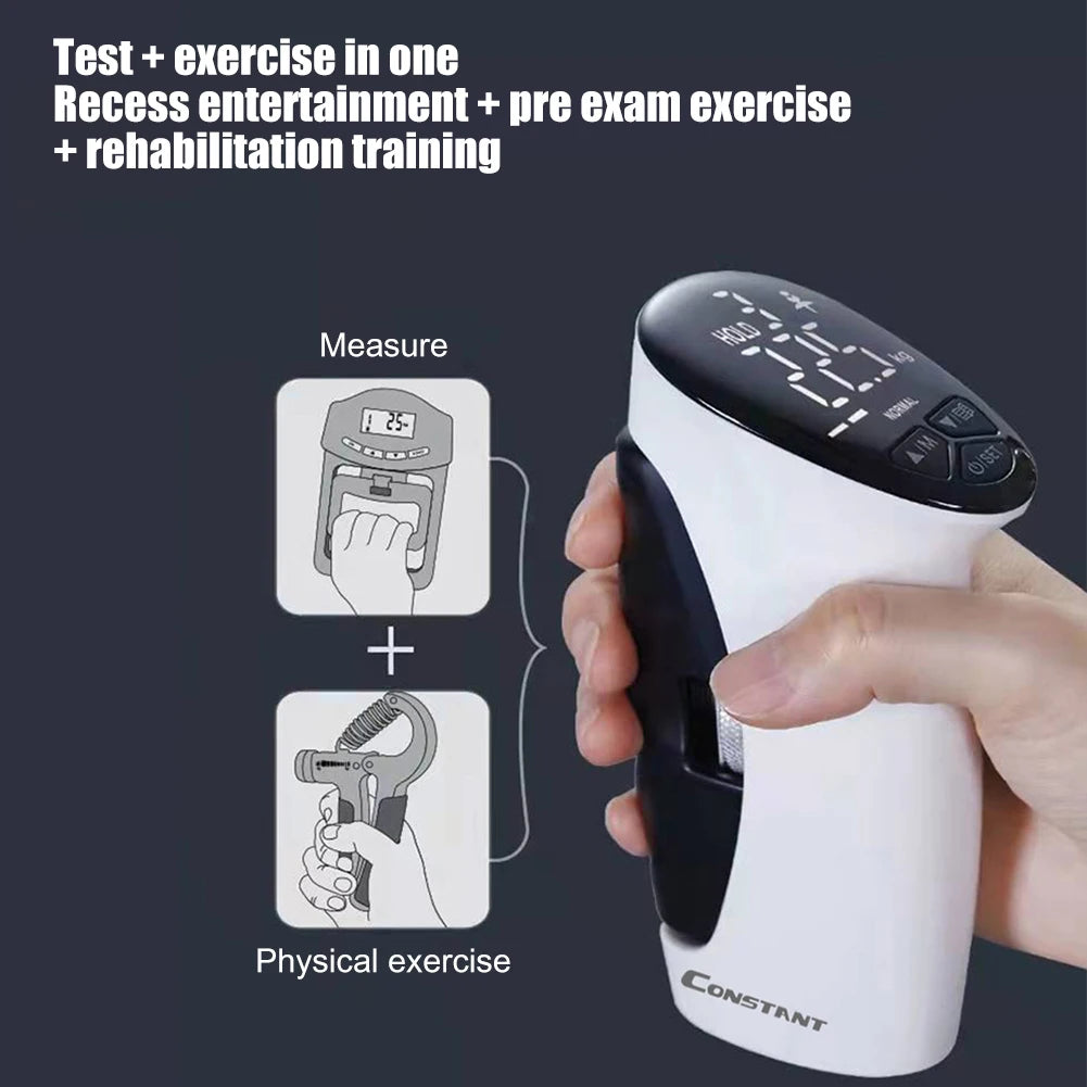 LED Digital Electronic Hand Grip Power Strength Trainer Tester Hand Dynamometer Professional Fitness Accessories