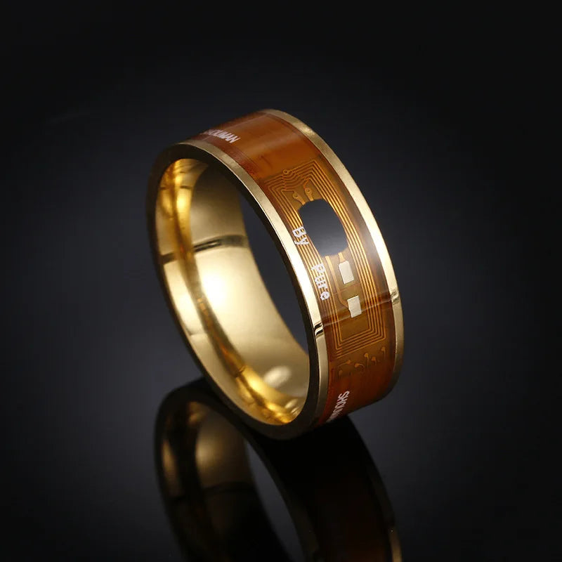 Wearable Connect Smart New NFC Multifunctional Intelligent Ring For Android iphone xr And above Technology Finger Smart Rings