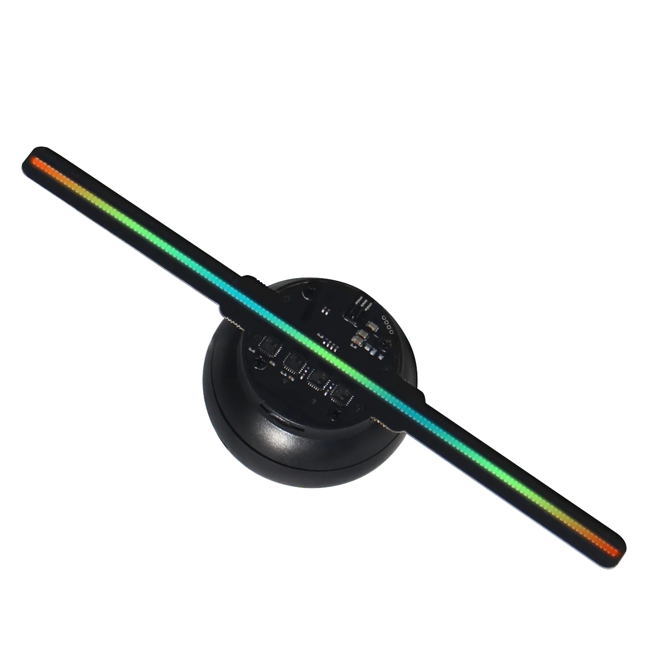 18cm holographic projector LED 3D fan holographic LED fan advertising machine decorative screen 7.1in holographic 3D fan
