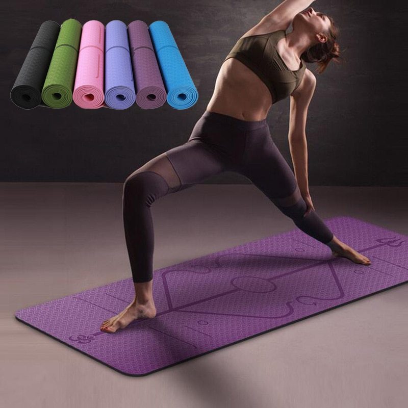 Non Slip TPE Yoga Mat - Mellisa Masini Collections