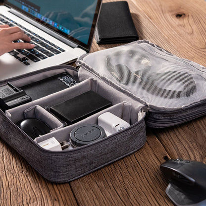 Portable Electronics Organizer Bag - Mellisa Masini Collections