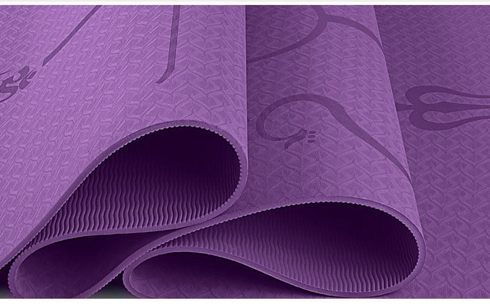 Non Slip TPE Yoga Mat - Mellisa Masini Collections