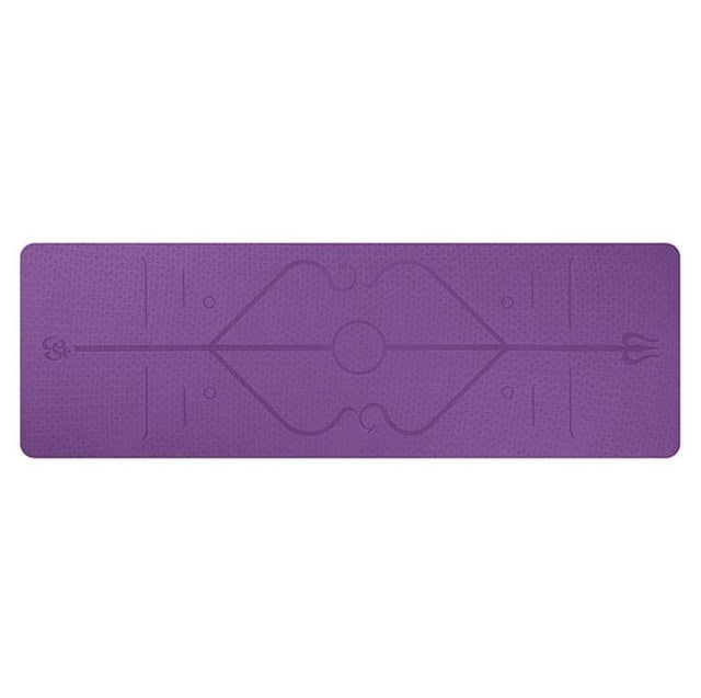 Non Slip TPE Yoga Mat - Mellisa Masini Collections