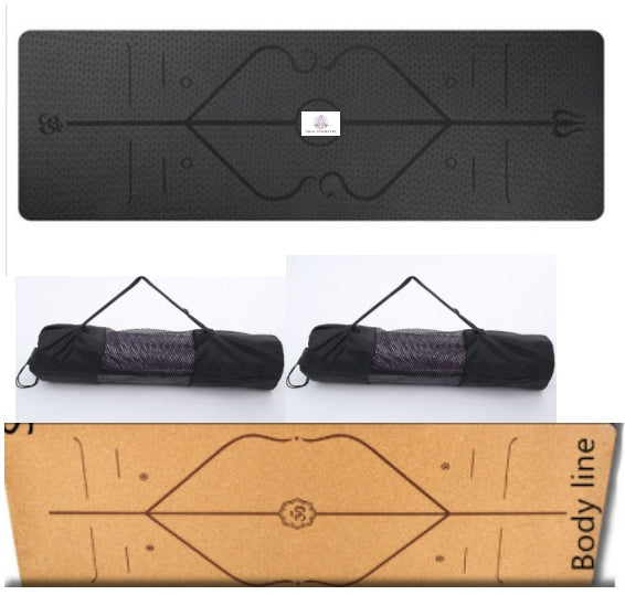 Non Slip TPE Yoga Mat - Mellisa Masini Collections