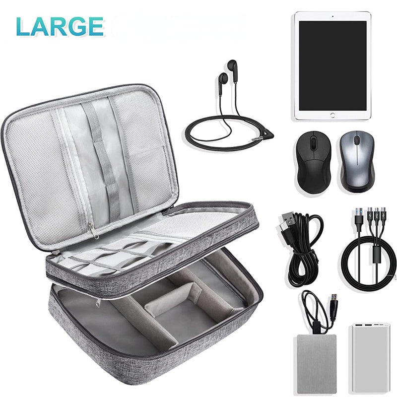 Portable Electronics Organizer Bag - Mellisa Masini Collections