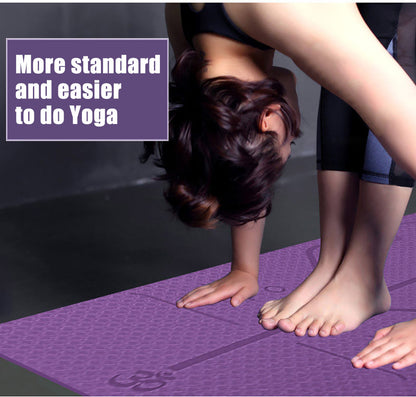 Non Slip TPE Yoga Mat - Mellisa Masini Collections