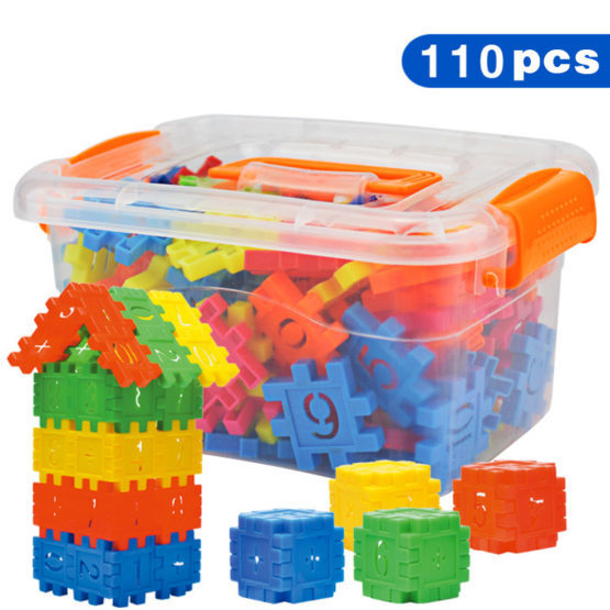 110pcs DIY Building Blocks Set for Kids - Mellisa Masini Collections