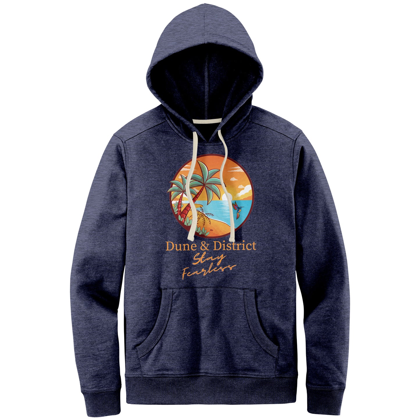 Dune & District District Mens Re-Fleece Hoodie