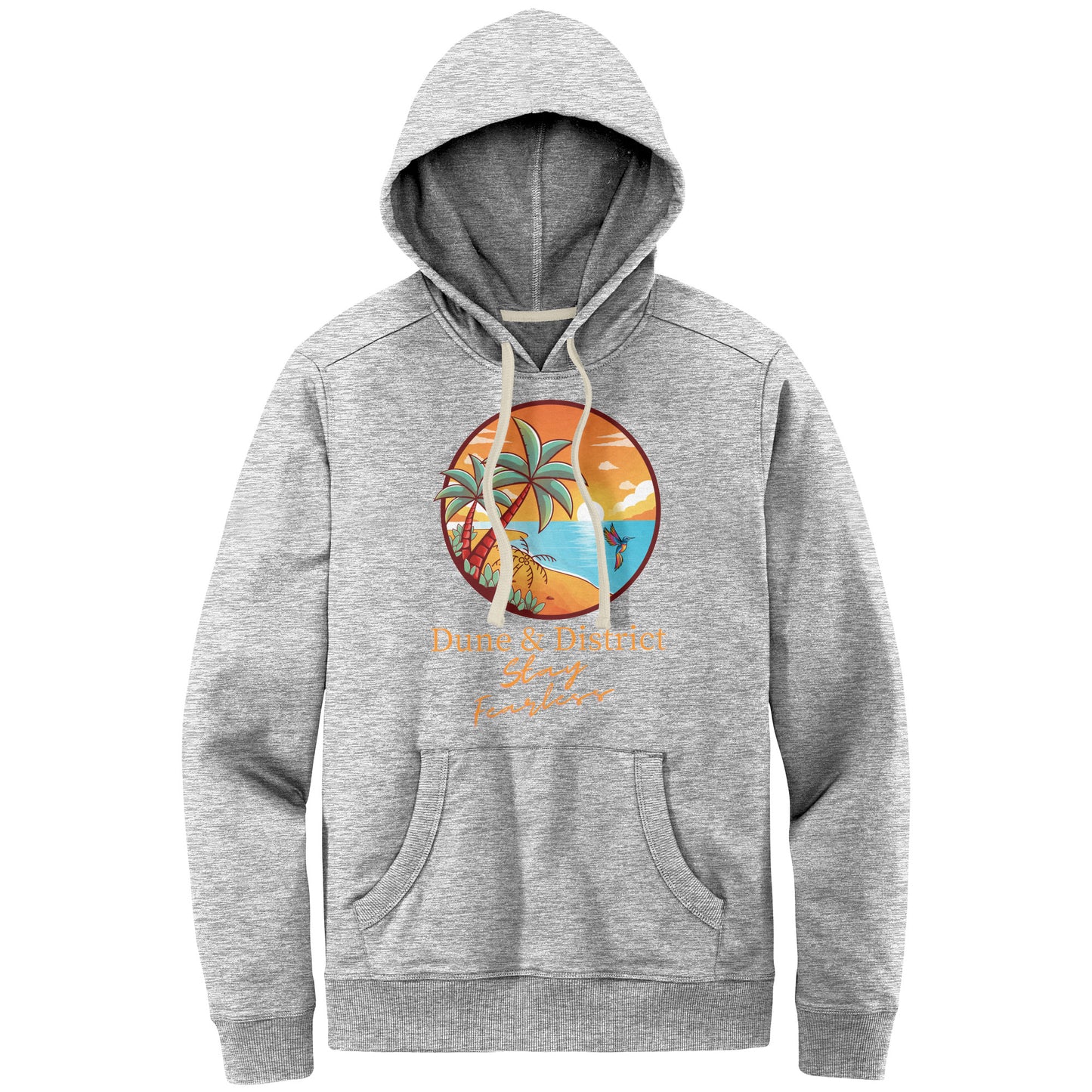 Dune & District District Mens Re-Fleece Hoodie