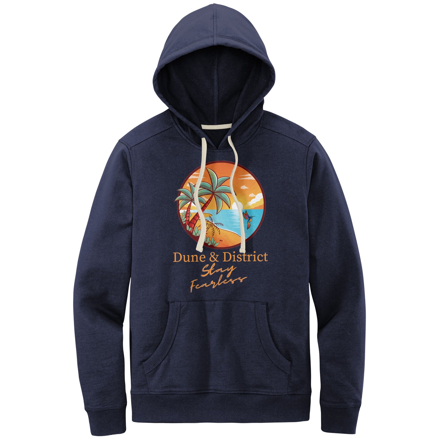 Dune & District District Mens Re-Fleece Hoodie