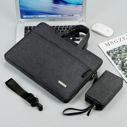 Laptop Bag Sleeve Case 12 13.3 15.6 14 inch Shoulder Notebook bag For Macbook Air Pro M1 Lenovo Dell Huawei handbag Briefcase