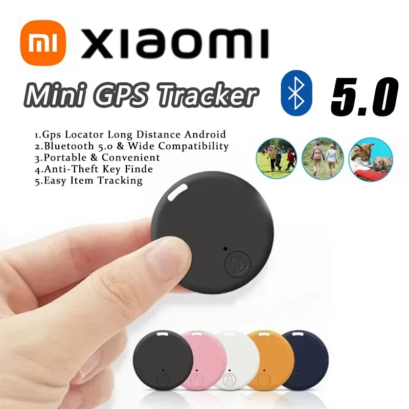 Xiaomi Mini GPS Tracker Bluetooth 5.0 Anti-Lost Device Pet Kids Bag Wallet Tracking IOS Android Smart Finder Locator Accessories