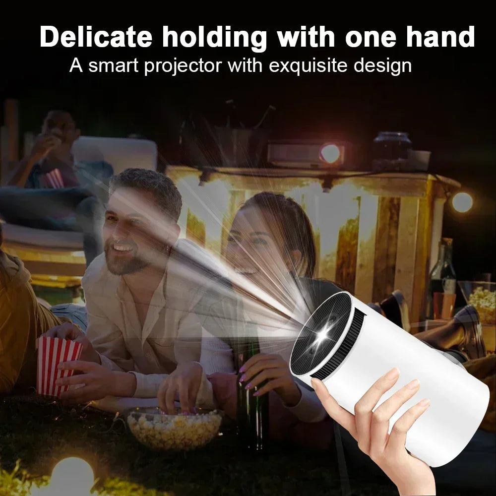 4K Wifi6 Projector Android 11 260 ANSI Dual WIFI Allwinner H713 BT5.0 1280*720P Home Cinema Outdoor portable HY300 Pro