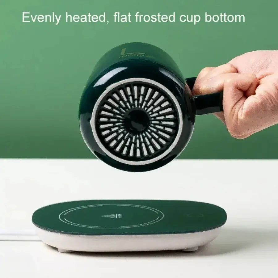 Smart Thermostatic Coaster, Suitable for Home and Office, Suitable for Hot Coffee, Tea, Milk, Water, Portable and Waterproof.