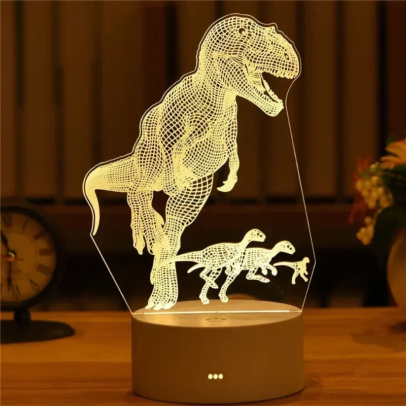 2024 New Night Light Creative Acrylic Bedroom Bedside LED Table Lamp Wedding Birthday Holiday Event Gift Christmas Gifts