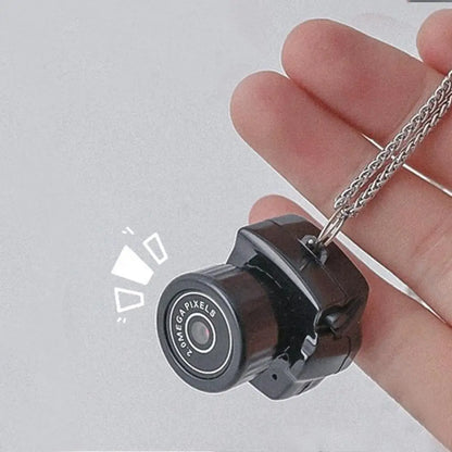 ABS Mini Camera HD Video Audio Recorder Student Cute Camera Keychain Anytime Record Campus Life Friend Ideal Birthday Gift