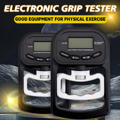 Digital Hand Dynamometer Grips Strength Trainer Electronic Tester Meter Gauge Measurer USB LCD Screen Sport Home School