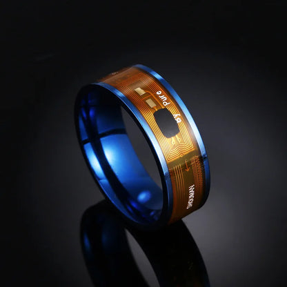 Wearable Connect Smart New NFC Multifunctional Intelligent Ring For Android iphone xr And above Technology Finger Smart  Rings