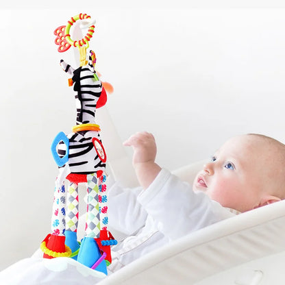 Baby Rattle Musical Caterpillar Worm Soft Infant Plush Toys  Educational Interactive Sensory Toy for Babies Newborn Toddler Gift