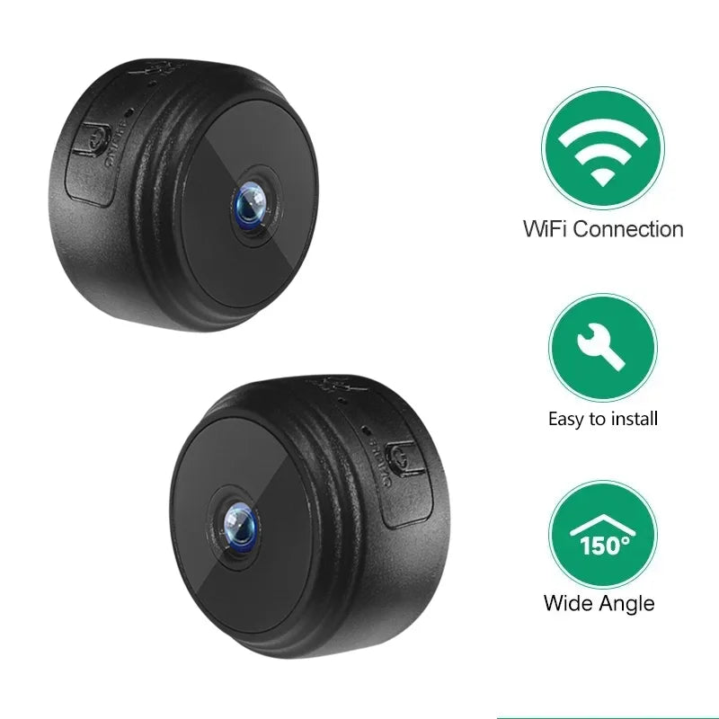 A9 WiFi Mini Camera Recorder Security Monitoring Wireless Video Mini Camera Recorder Voice Camera Smart Home For Infants And P