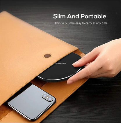 30W Wireless Charger Pad USB Fast Charging Pad Station Quick Charge QC 3.0 For IPhone 15 14 13 12 11 XS XR X 8 SE Samsung Xiaomi