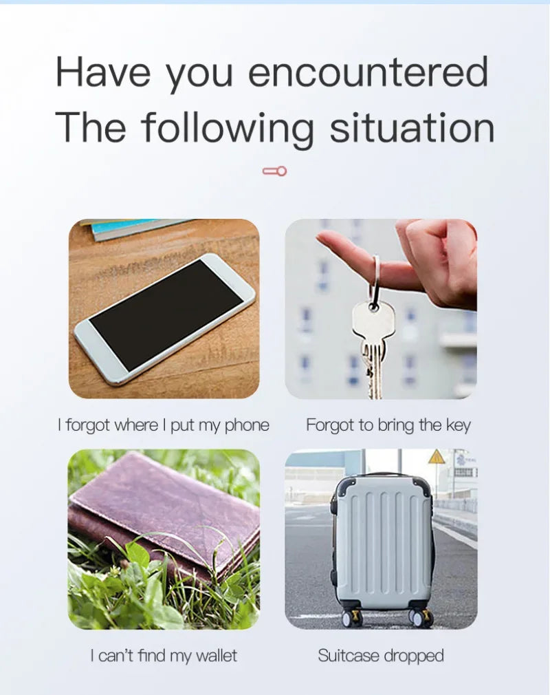 Xiaomi Mini GPS Tracker Bluetooth 5.0 Anti-Lost Device Pet Kids Bag Wallet Tracking IOS Android Smart Finder Locator Accessories