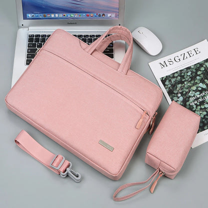 Laptop Bag Sleeve Case 12 13.3 15.6 14 inch Shoulder Notebook bag For Macbook Air Pro M1 Lenovo Dell Huawei handbag Briefcase