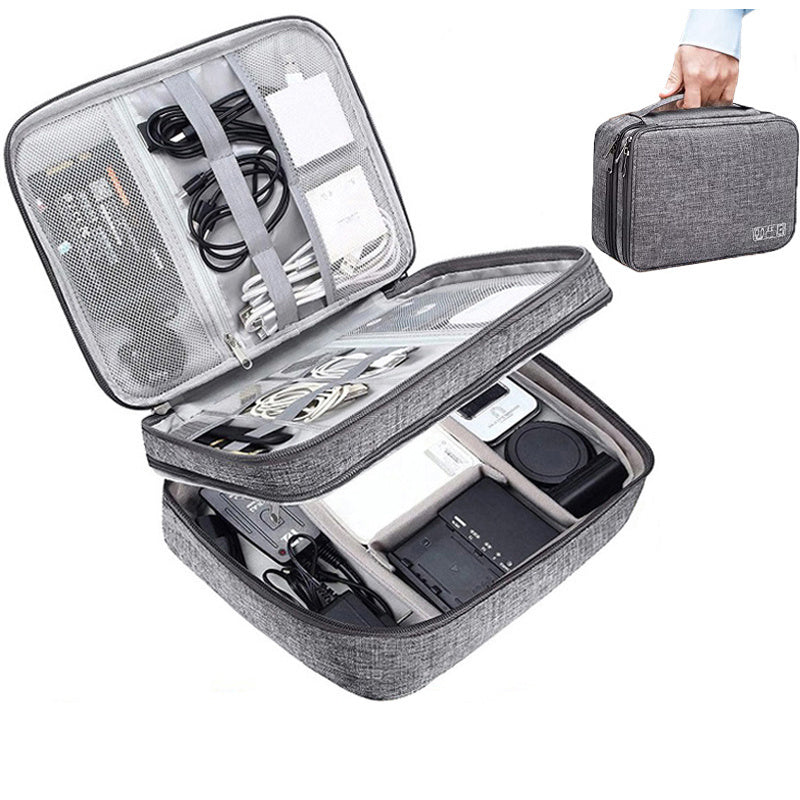 Portable Electronics Organizer Bag - Mellisa Masini Collections