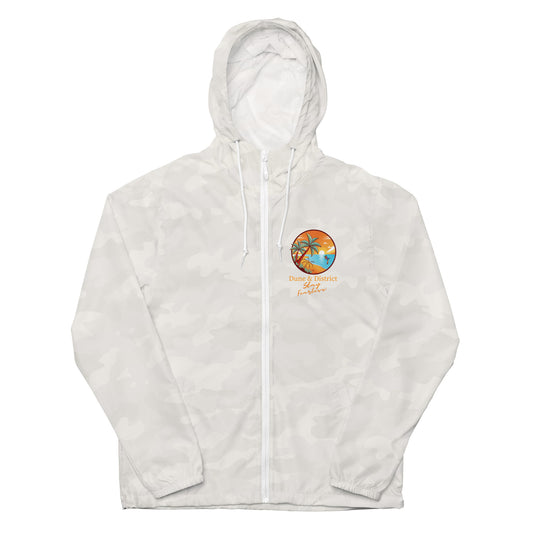 Dune & District Unisex Lightweight Zip Up Windbreaker